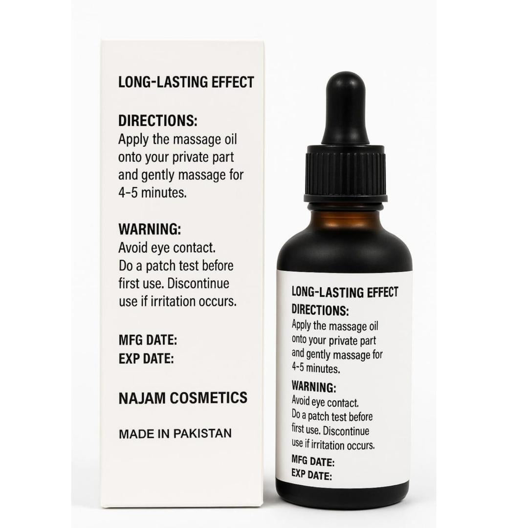 Donkey Oil 30ml, Timing & Stamina Enhancement