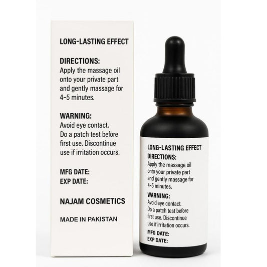 Donkey Oil 30ml, Timing & Stamina Enhancement